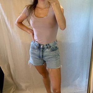 Hollister light purple t-shirt bodysuit Size S